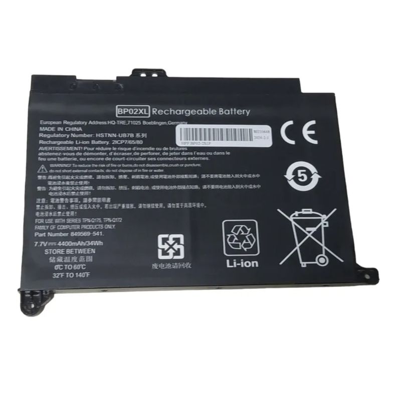 GENERICO - Bateria Para Hp Bp02xl 15-au156tx Au162tx Tpn-q172q175