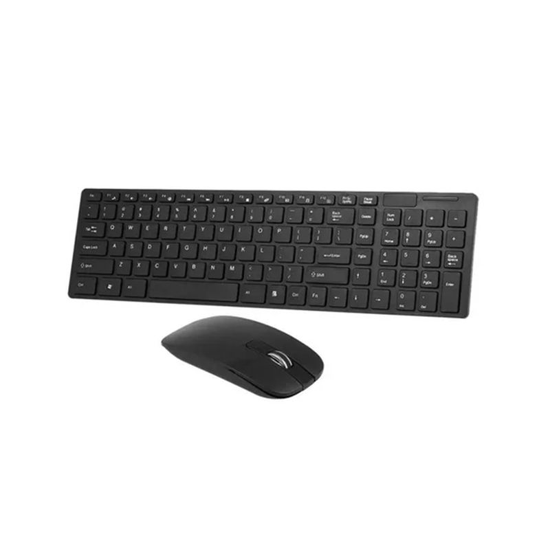 GENERICO - Combo Teclado Y Mouse Optico Inalámbrico K-06 De 2,4 Hz