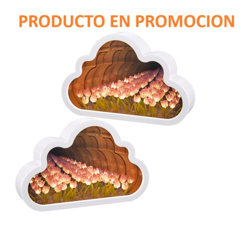 ILUMINATA - LAMPARA DE MESA TULIPNES INFINITOS REGALO TOP