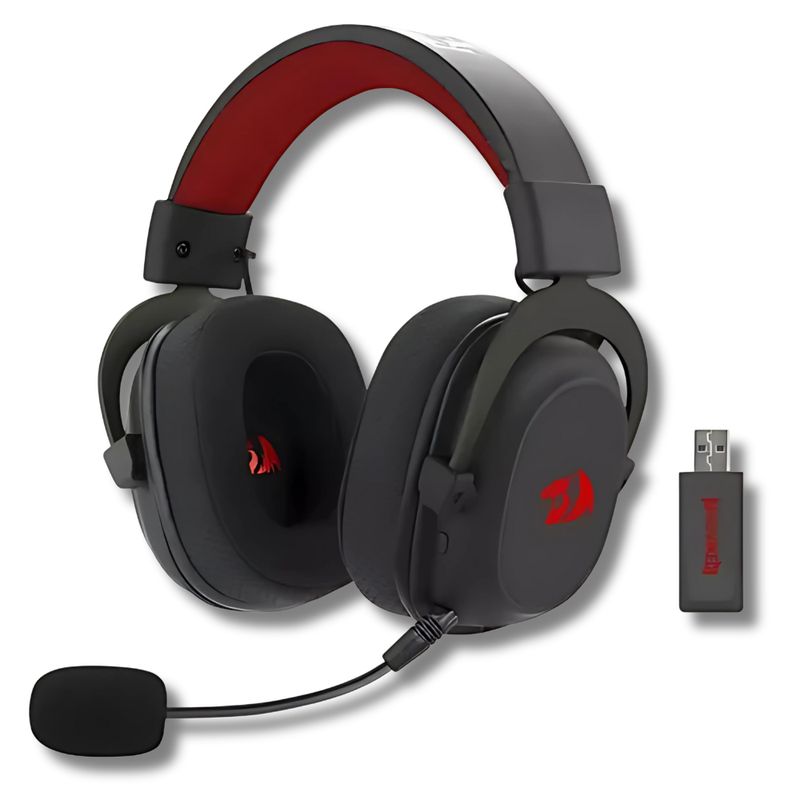 REDRAGON - DIADEMA GAMER INALAMBRICA REDRAGON ZEUS H510-PRO NEGRO