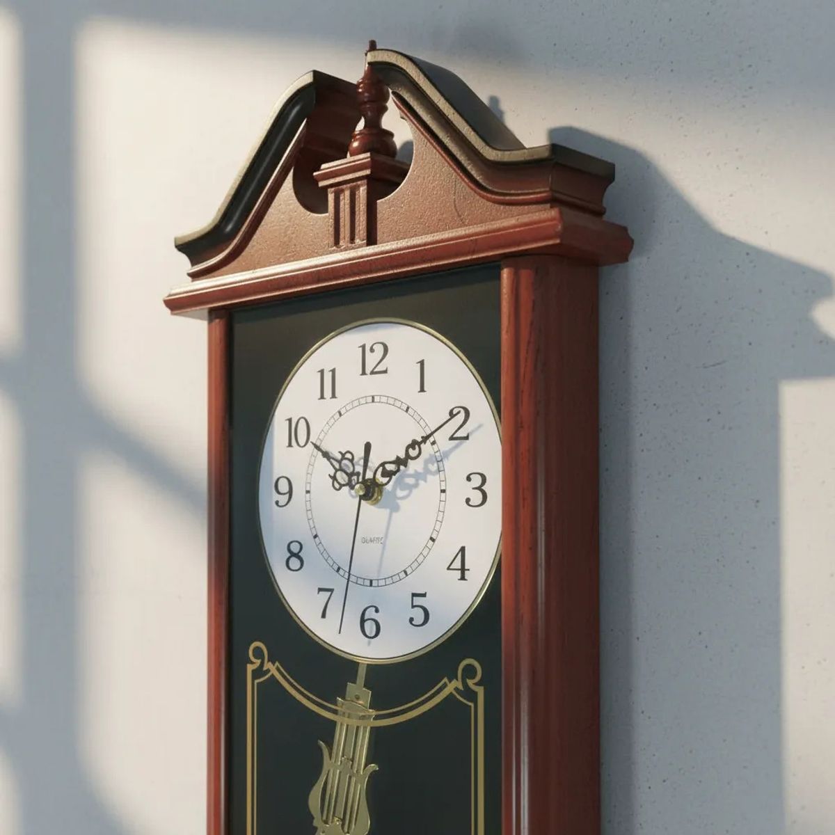 GENERICO - Reloj Pared Pendulo Decorativo Grande Estilo Madera