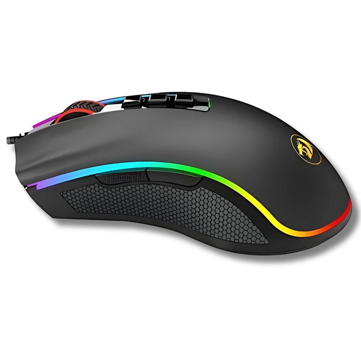 REDRAGON - MOUSE GAMER RGB REDRAGON COBRA NEGRO M711