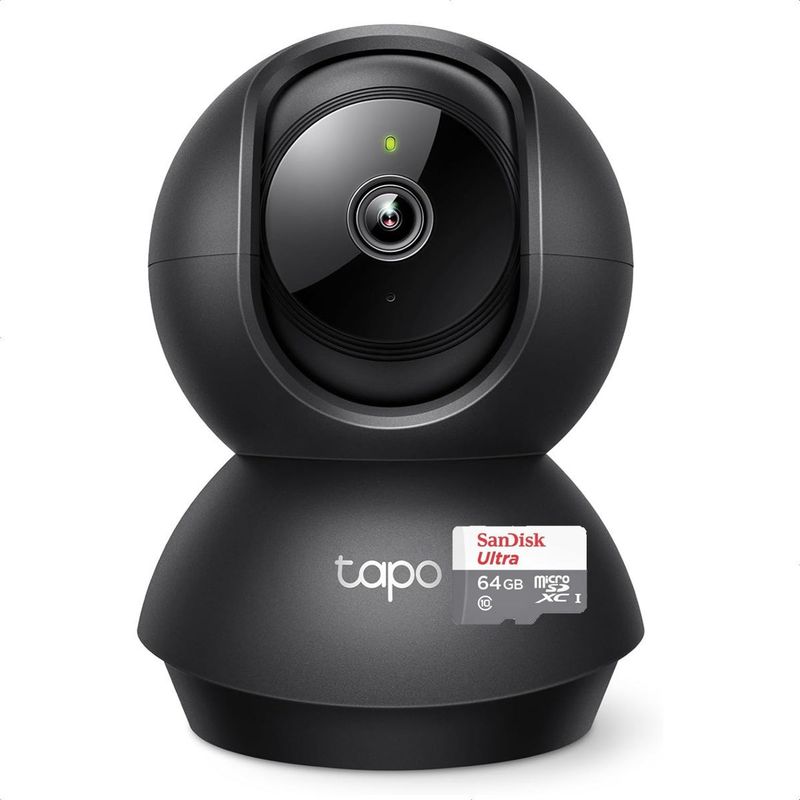 TP LINK - Cámara Ip Wifi Tp-link Tapo C201 Full Hd + Micro SD 64GB