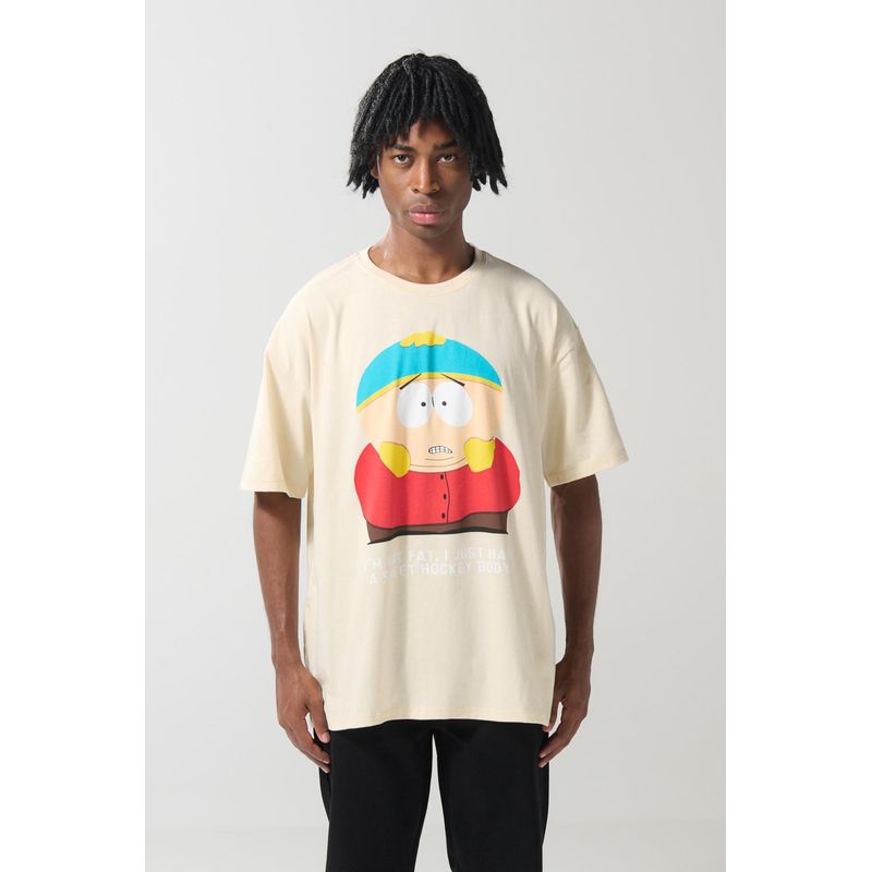 KOAJ - KOAJ Camiseta manga corta con estampado de South Park. HOMBRE