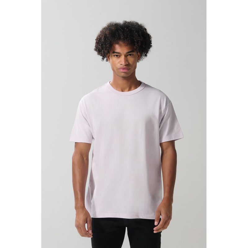 KOAJ - KOAJ Camiseta hombro rodado unicolor en algodón manga corta HOMBRE