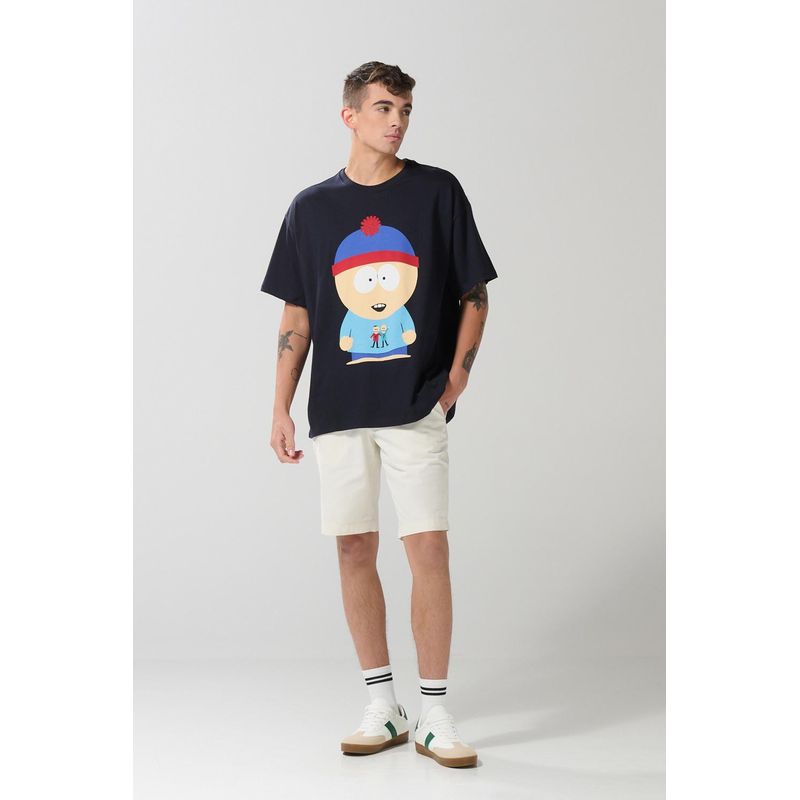 KOAJ - KOAJ Camiseta manga corta con estampado de South Park. HOMBRE