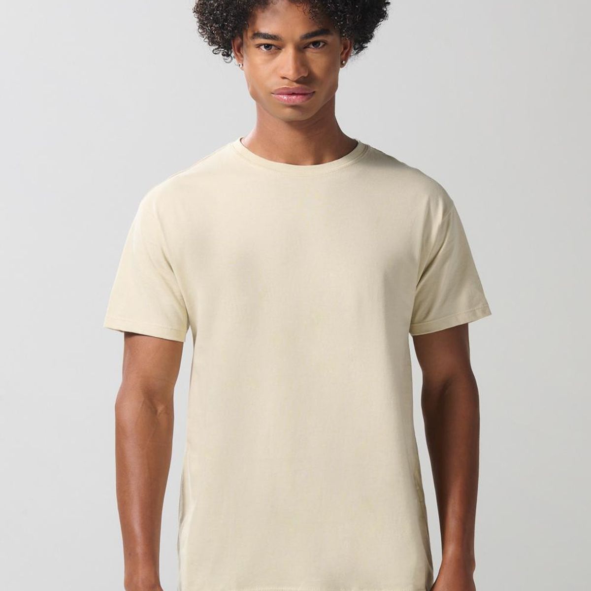 KOAJ - KOAJ Camiseta manga corta unicolor para hombre. Hombre