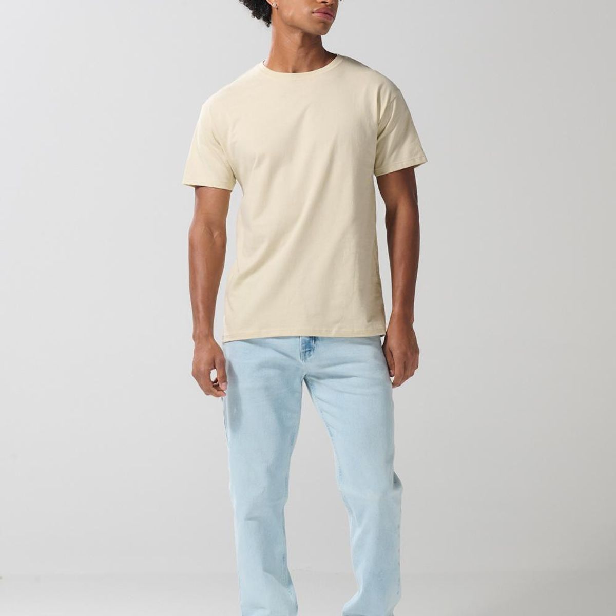 KOAJ - KOAJ Camiseta manga corta unicolor para hombre. Hombre