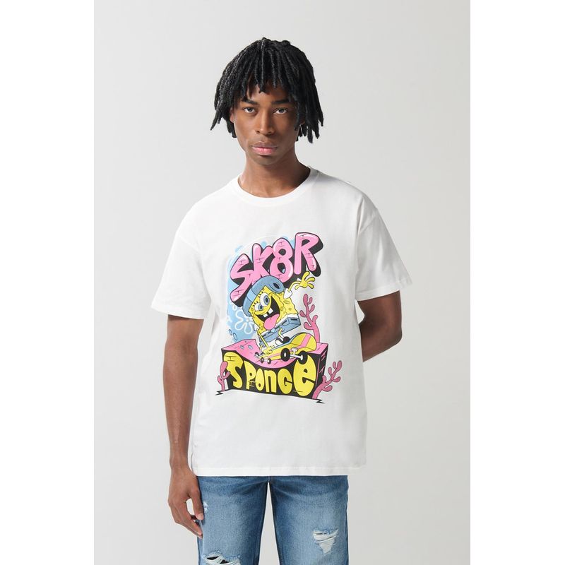 KOAJ - KOAJ Camiseta manga corta con estampado en frente. HOMBRE