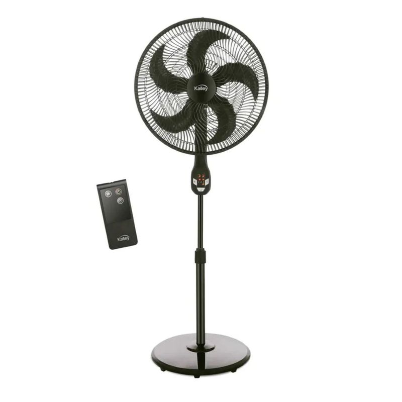 KALLEY - Ventilador Pedestal KALLEY K-V18D DIGITAL 18 Negro
