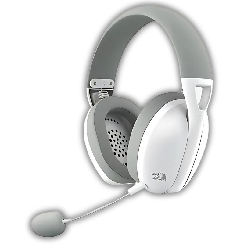 REDRAGON - DIADEMA GAMER INALAMBRICA REDRAGON IRE H848 GRIS-BLANCO