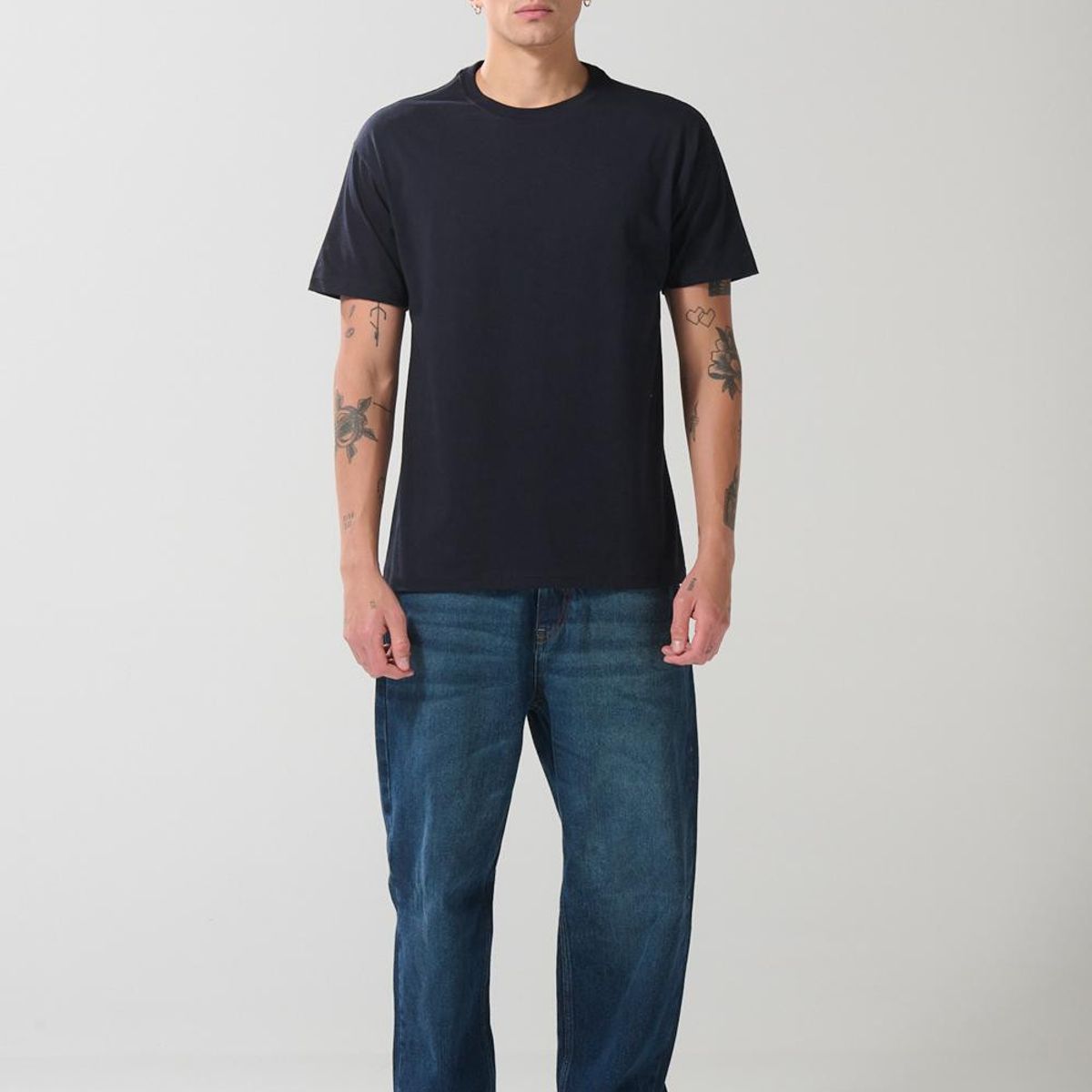 KOAJ - KOAJ Camiseta manga corta unicolor para hombre. Hombre