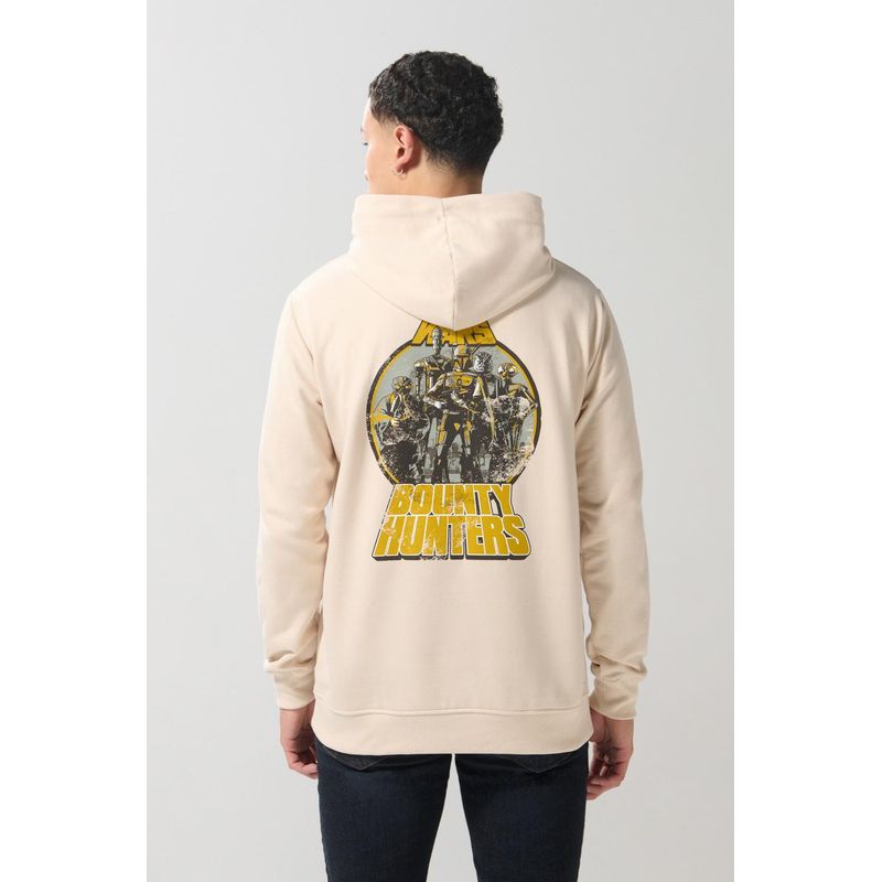 KOAJ - KOAJ Buzo con capota kaki claro y diseños de Star Wars HOMBRE