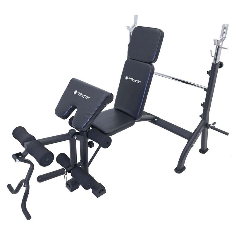 EVOLUTION FITNESS - Banco Olímpico EVOLUTION K3805 Negro