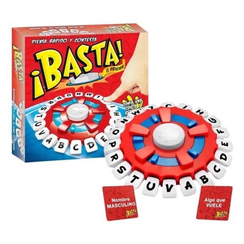 GENERICO - Juego De Mesa Basta Interactivo Palabras Agilidad Mental