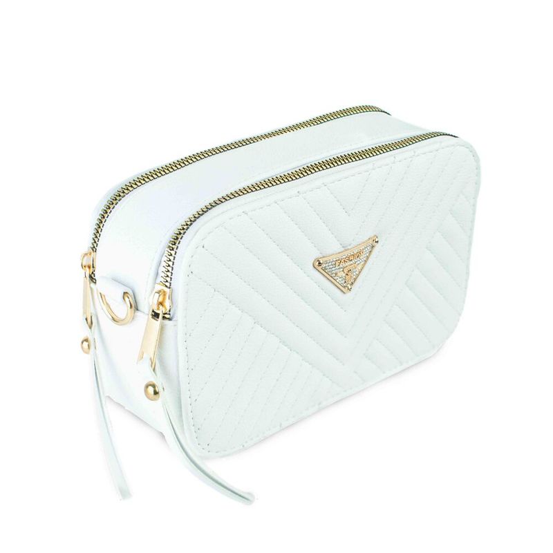 PRICE SHOES - Price Shoes Bolso Casual Mujer 122DAMASCOBLANCO