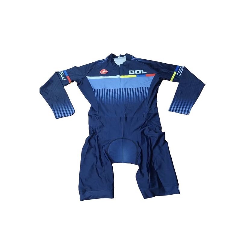 GENERICO - Uniforme Para Ciclista Una Pieza Scorpion Azul Talla Xl