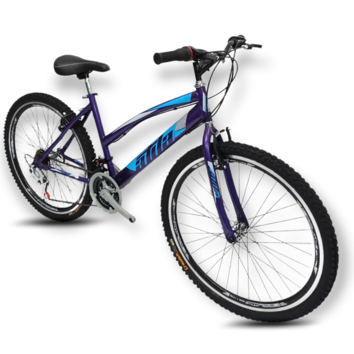 ATILA - Bicicleta Para Dama 26 Rines En Aluminio 18 Cambios