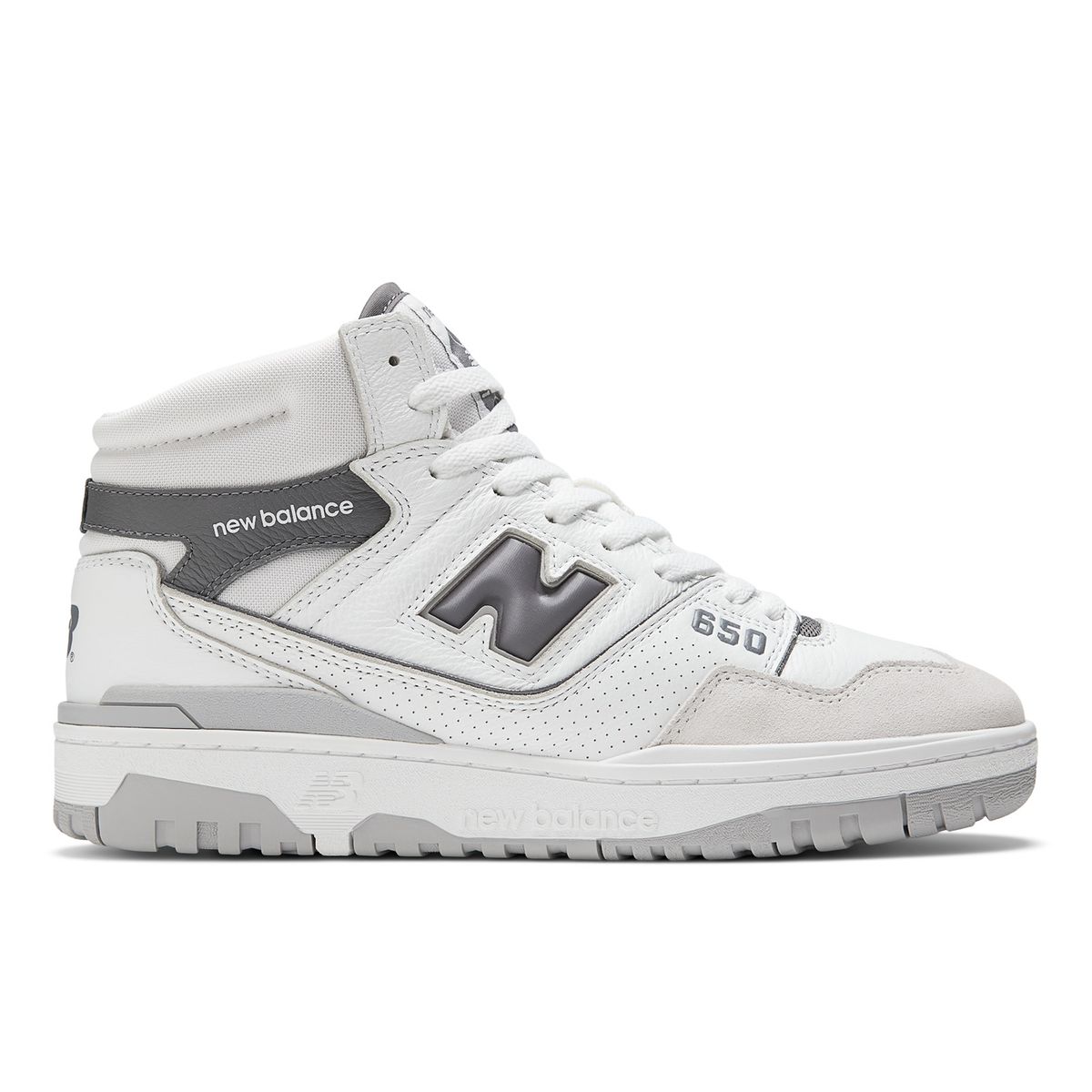 NEW BALANCE - Tenis Deportivos New Balance Original 650 Blanco/Gris Hombre