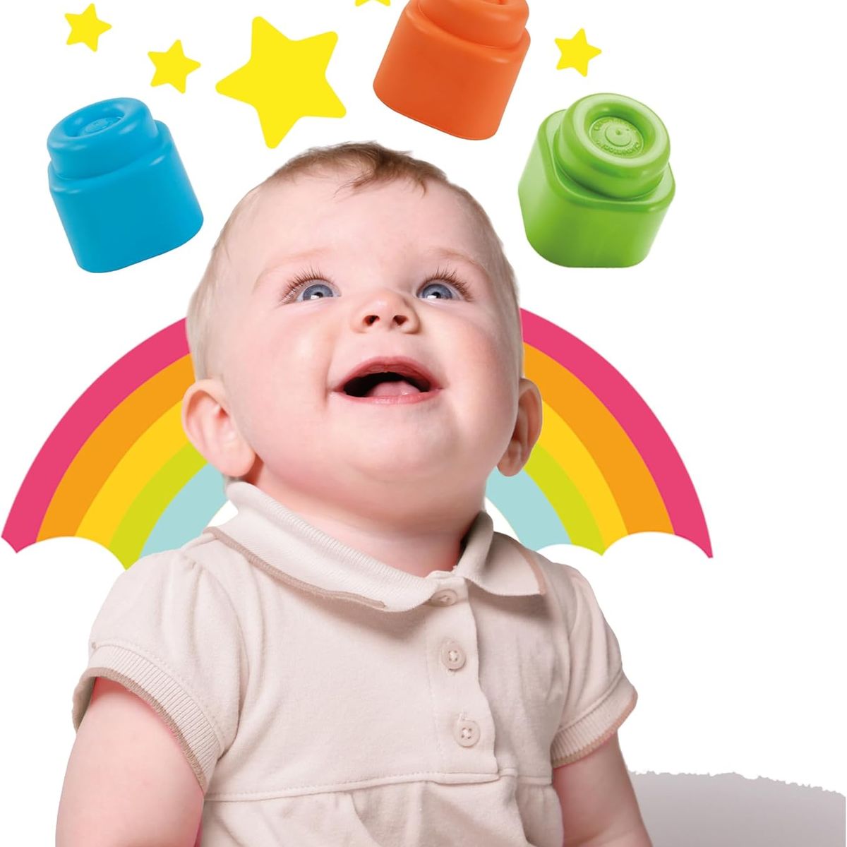CLEMENTONI - Juego Didáctico Granja Sensorial Con Animalitos Para Niños