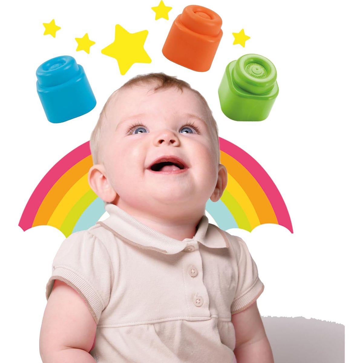 CLEMENTONI - Juego Didáctico Granja Sensorial Con Animalitos Para Niños