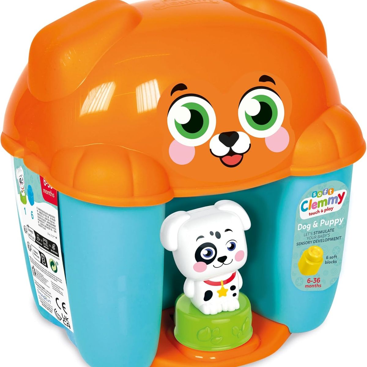 CLEMENTONI - Juego Didáctico Granja Sensorial Con Animalitos Para Niños