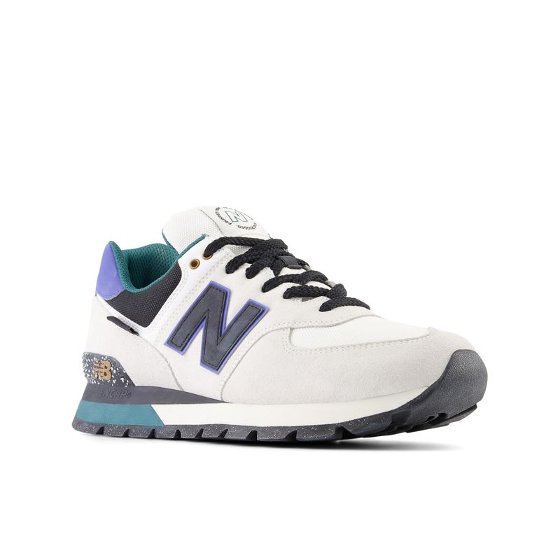 NEW BALANCE - Tenis Deportivos New Balance Original 574 Blanco Para Hombre
