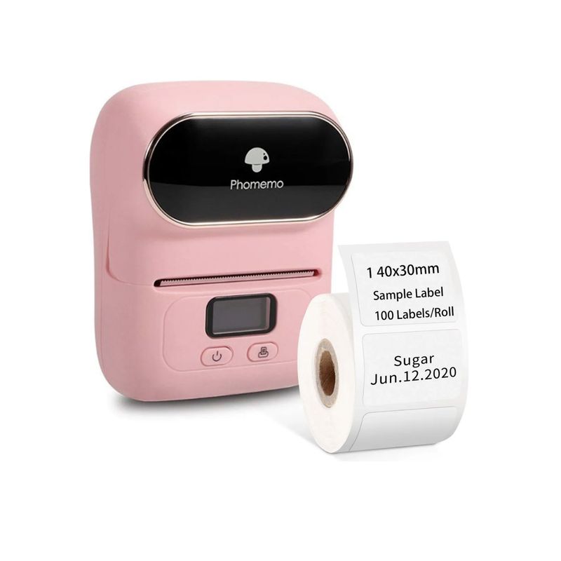 GENERICO - Impresora Térmica Bluetooth Portátil Phomemo M110 Color Rosa