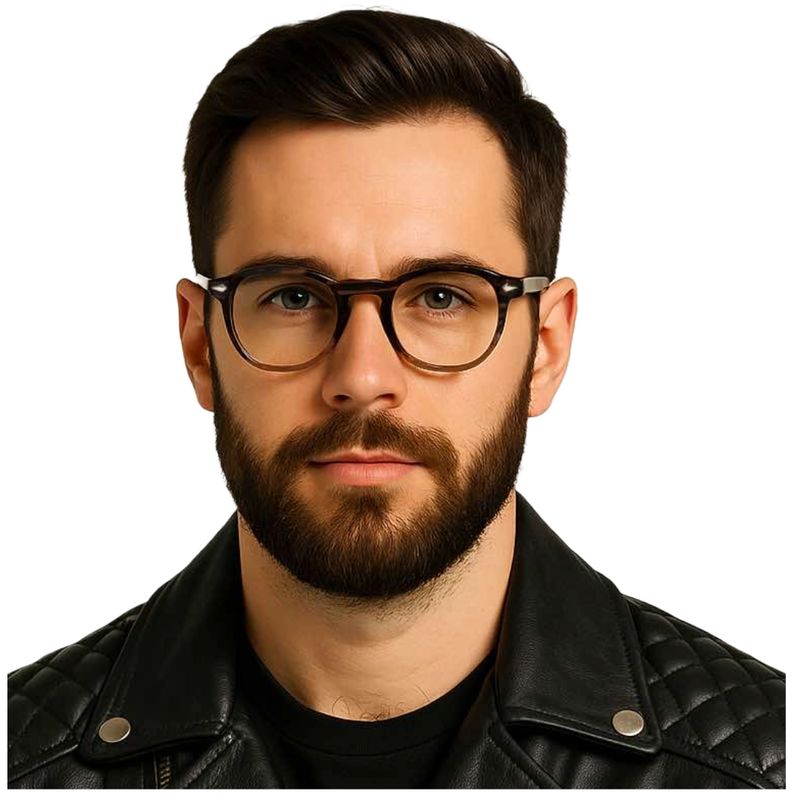 BUHO PARIS - Montura de Hombre Vintage - Acetato Carey