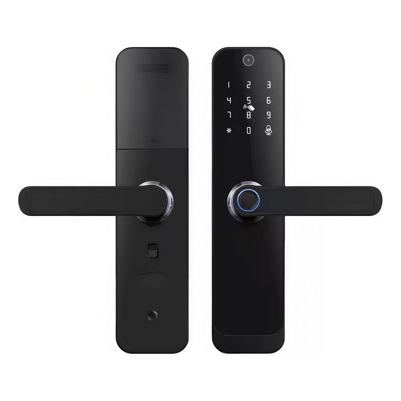 GENERICO - Cerradura Inteligente Wifi Con Cámara Control Desde App Tuya
