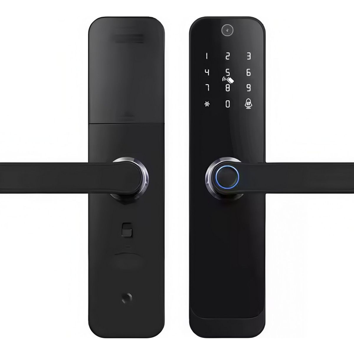 GENERICO - Cerradura Inteligente Con Cámara Y Huella Digital