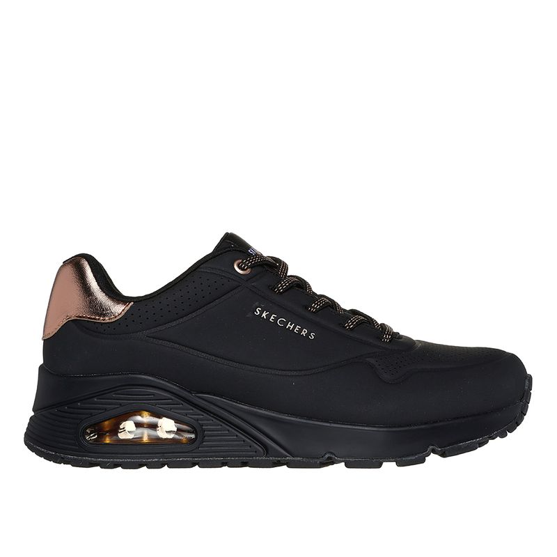 SKECHERS - Tenis de Mujer marca SKECHERS en Color NEGRO NEGRO   TENIS 155196BBK