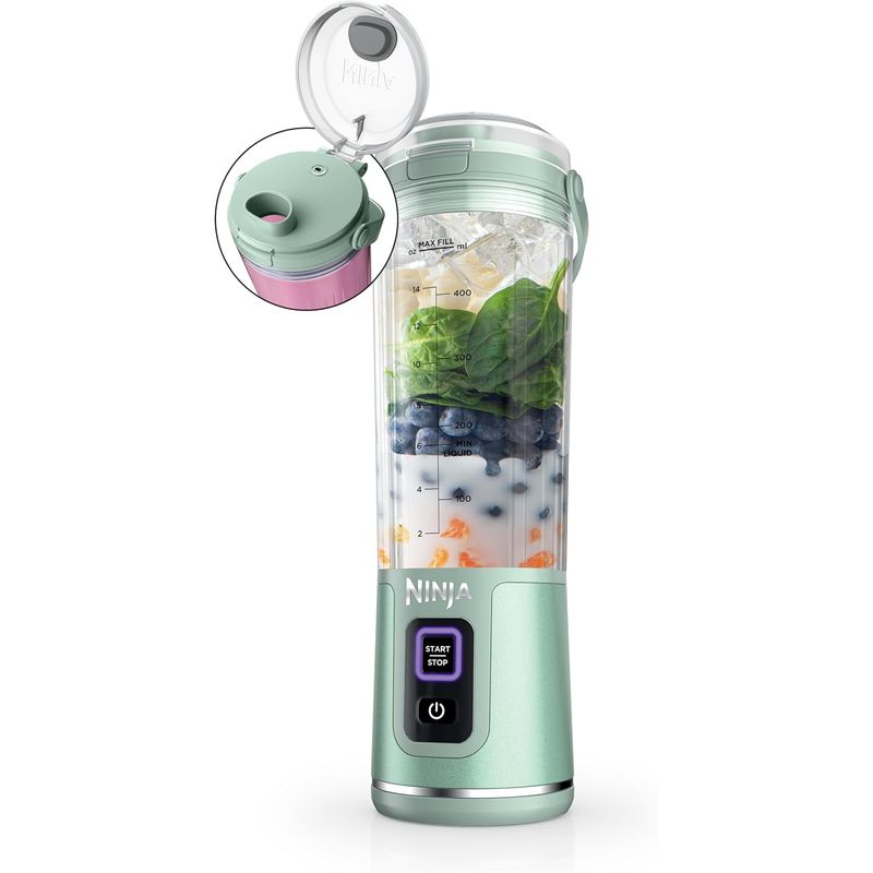 NINJA - Licuadora portátil Ninja Blast 18oz USB-C BC151MT