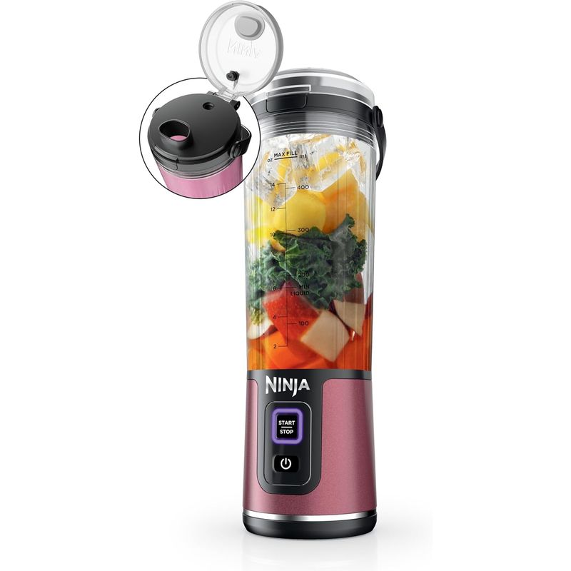 NINJA - Licuadora Personal Ninja Blast 18oz Recargable USB-C BC151RD