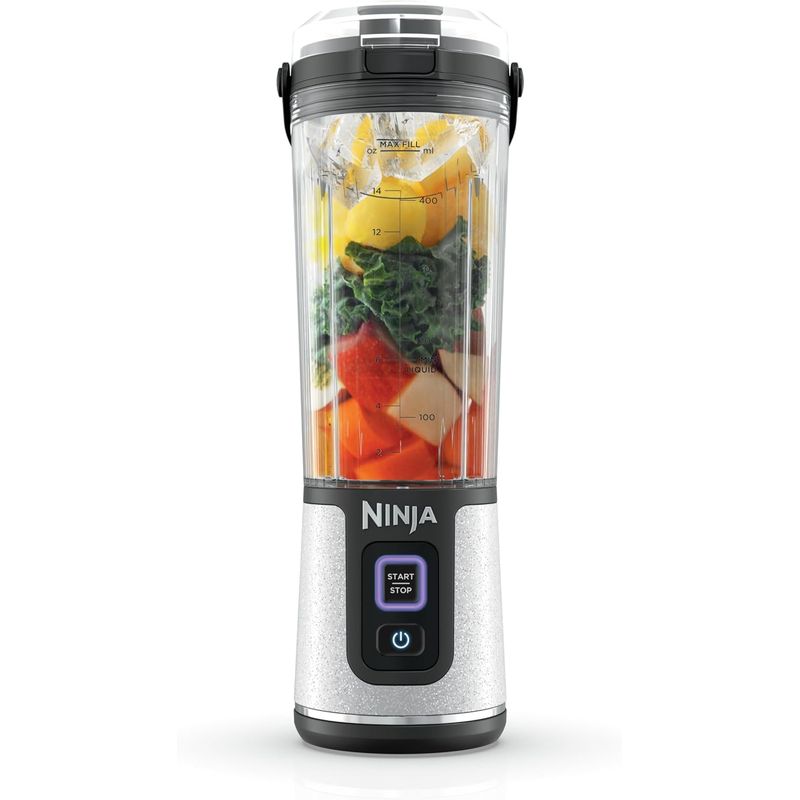 NINJA - Licuadora portátil Ninja 18 oz recargable USB-C BC152GL