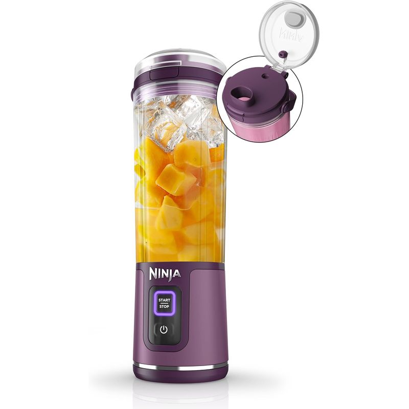 NINJA - Licuadora portátil Ninja BC151PR USB-C 18oz sin BPA