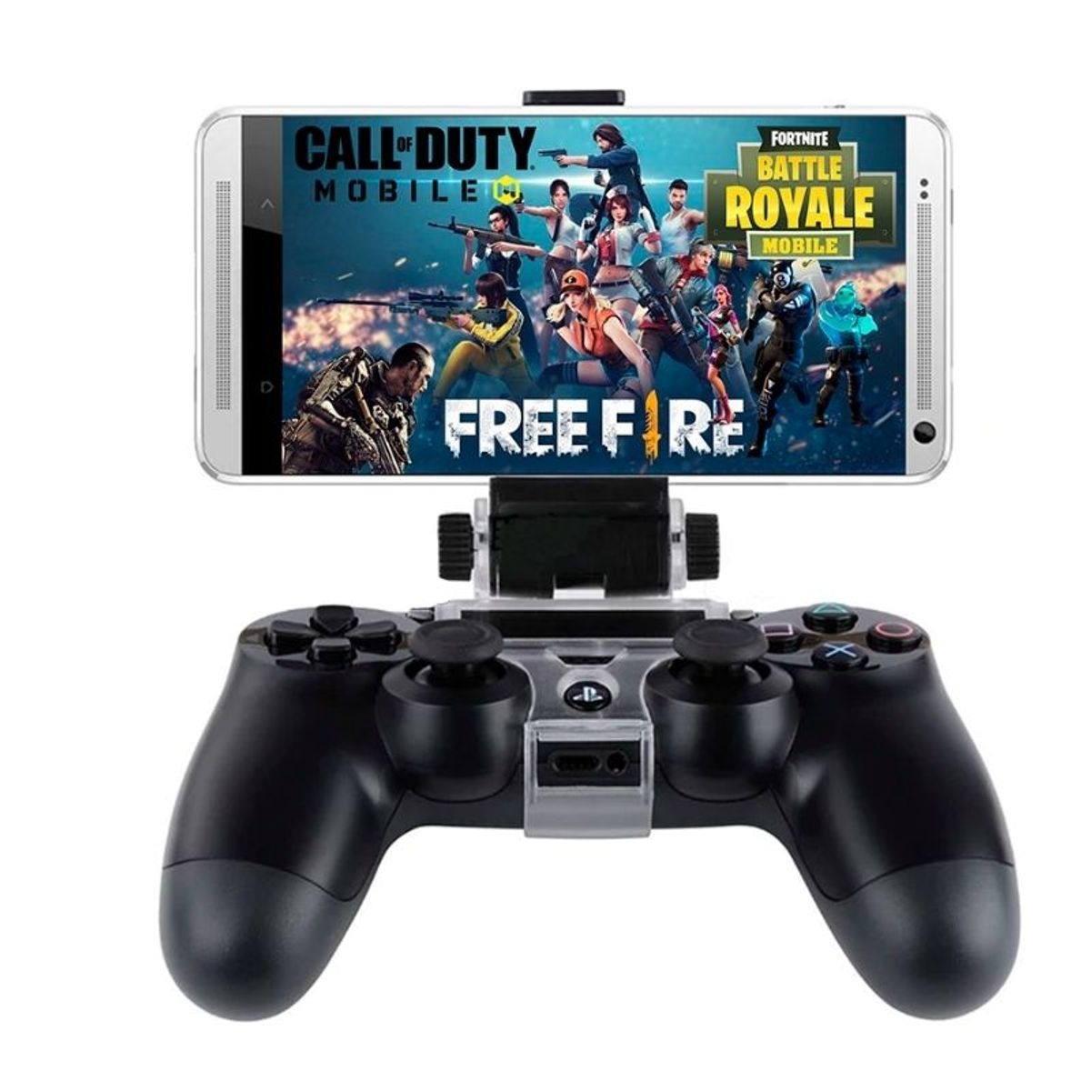 GENERICO - Soporte Para Control Ps4 Y Celular Smartclip Ajustable
