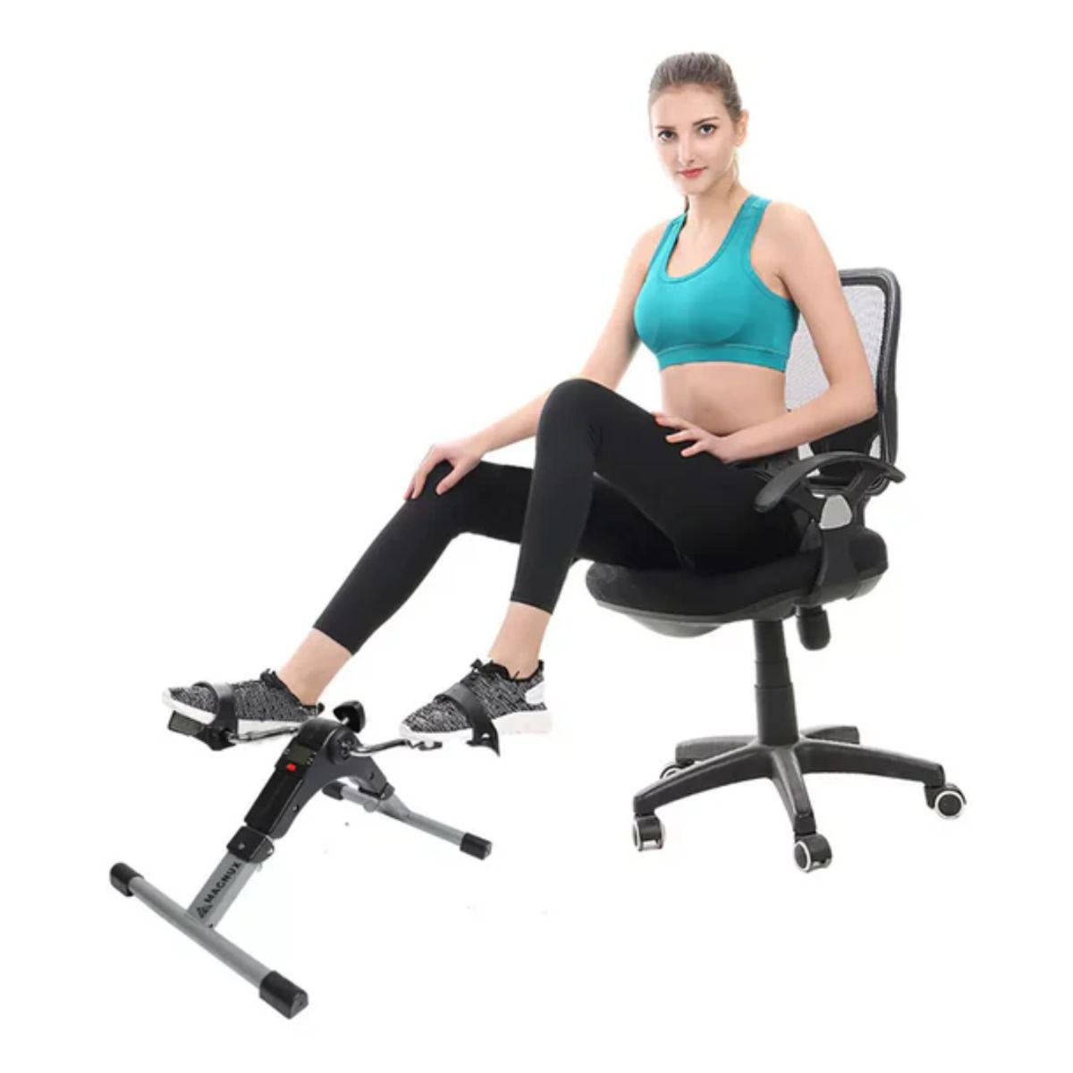 IMPORTADORA MAKA - Mini Bicicleta Estatica Portatil Pedal Pantalla Lcd Original..