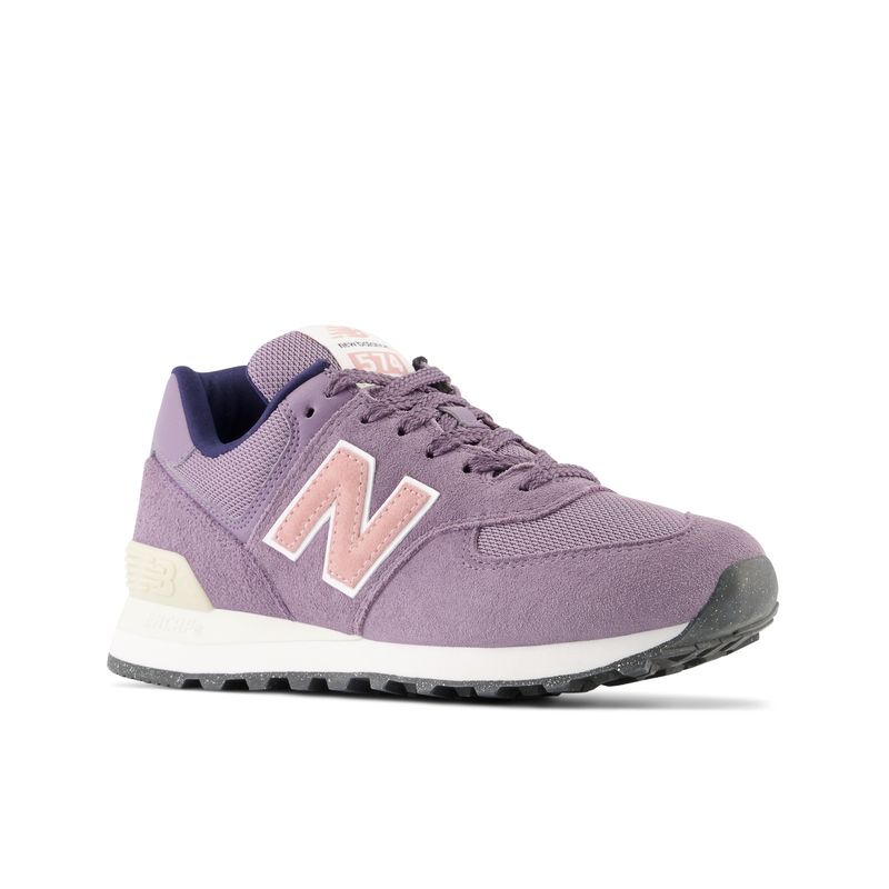 NEW BALANCE - Tenis Deportivos New Balance Original 574 Lila Para Mujer