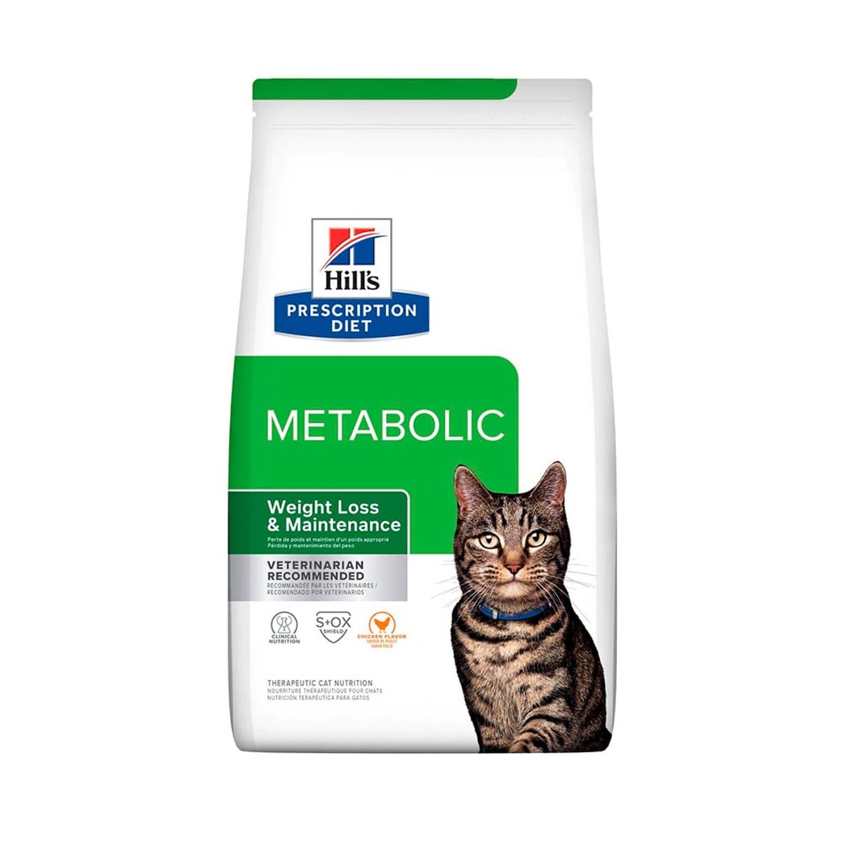 HILLS - Hill's Prescription Diet Gato Metabolic Control de Peso 4 lb