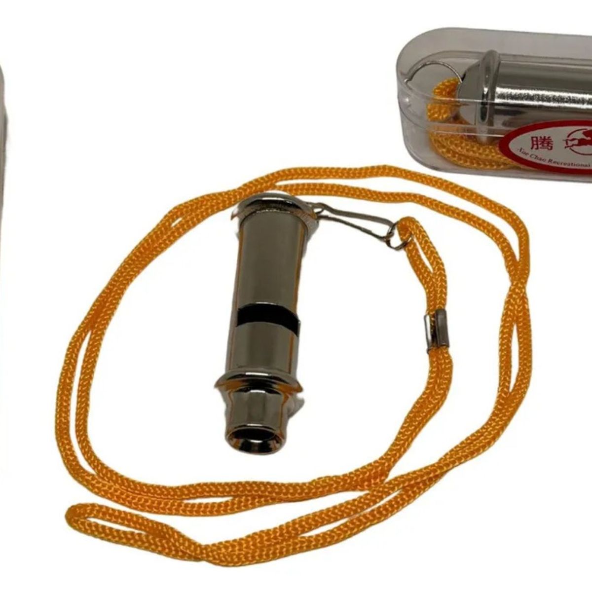 MAZUGI - Silbato Pito Metálico Emergencia Brigada Seguridad Supervivencia