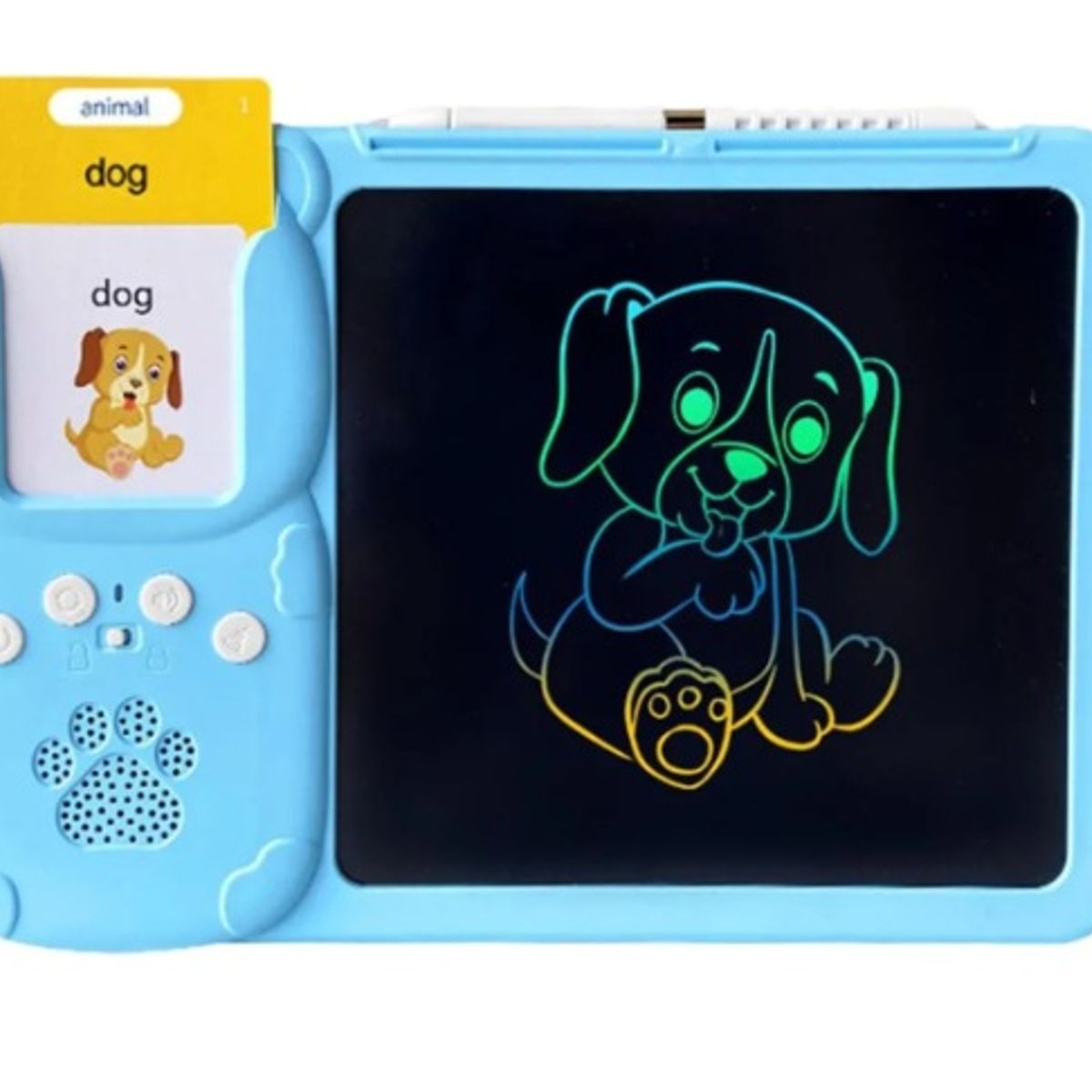 GENERICO - Lector De Palabras Interactivo Con Tablero Led Magico 2 En 1