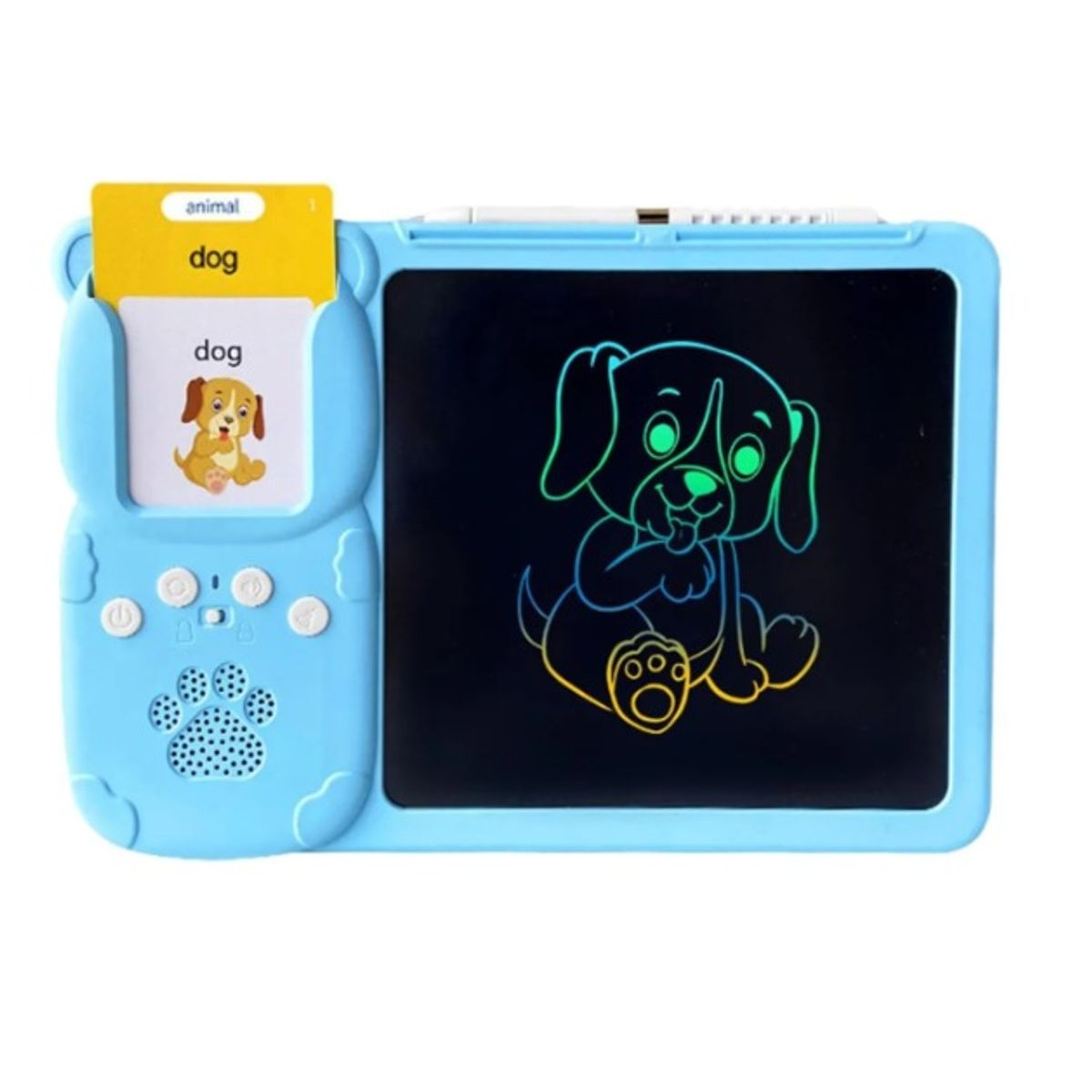 GENERICO - Lector De Palabras Interactivo Con Tablero Led Magico 2 En 1