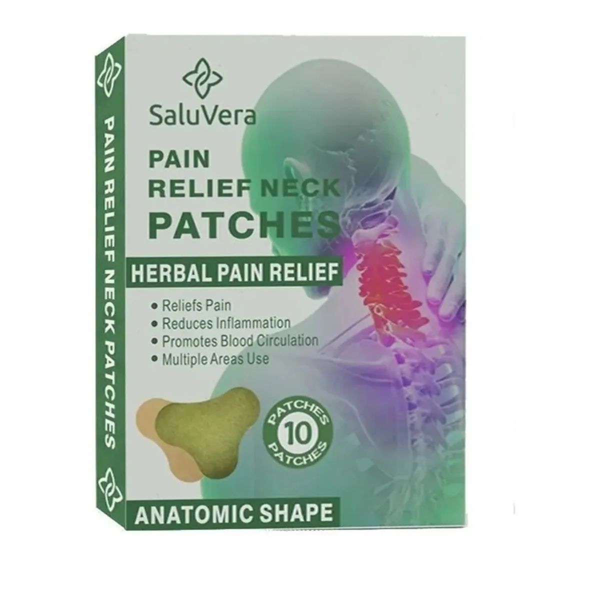 GENERICO - Parches Medicinal Alivio Dolor Espalda Lumbar Columna 20 Und