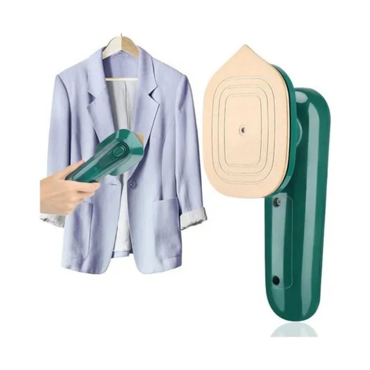 GENERICO - Mini Plancha a Vapor de Mano Electrica Portátil para Viajes