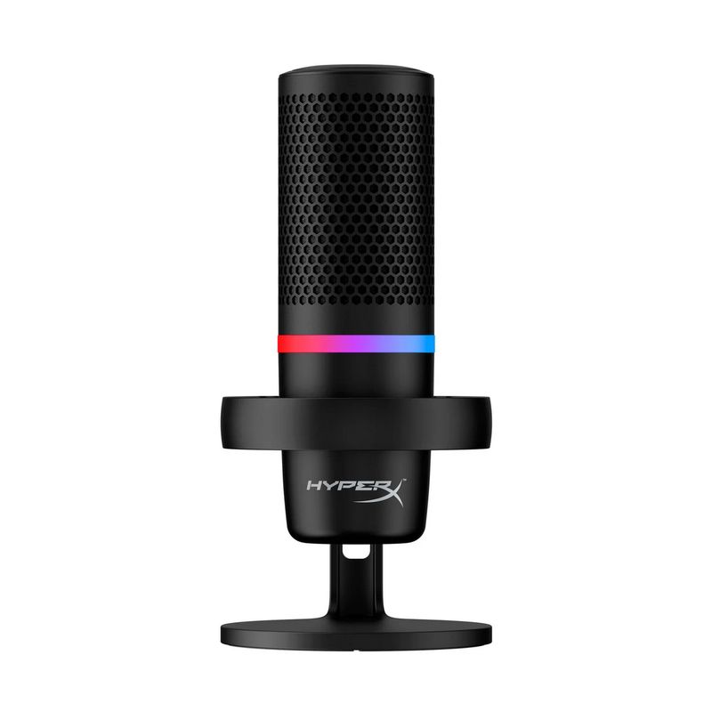 HYPERX - Microfono Hyperx Duocast Rgb Usb Negro