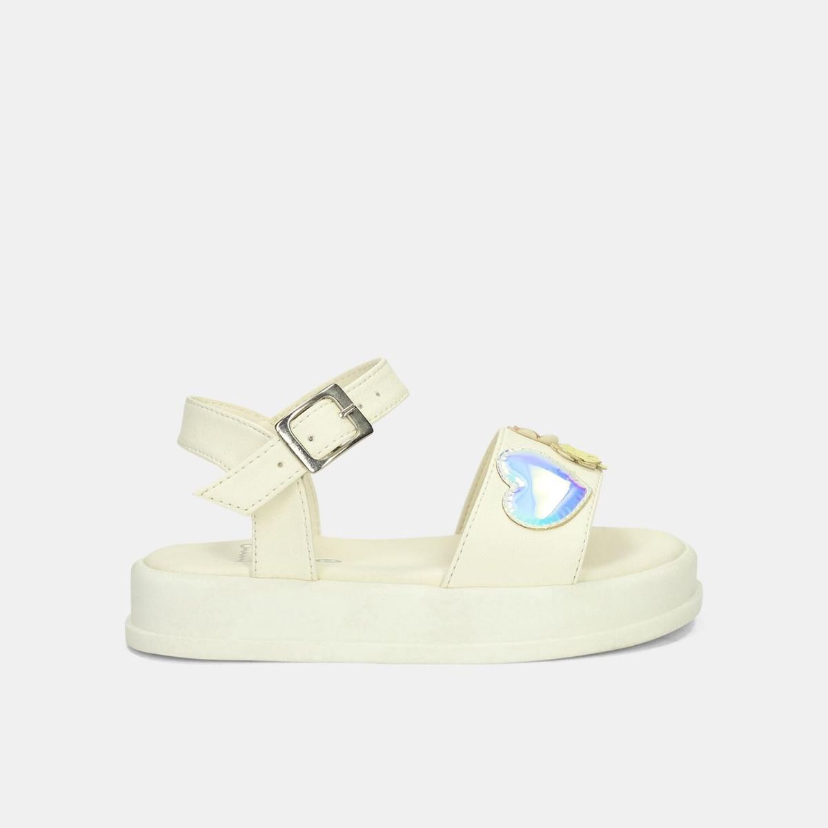 BUBBLE GUMMERS - Sandalia Para Niña Bubblegummers Blanco Taji Tatiana