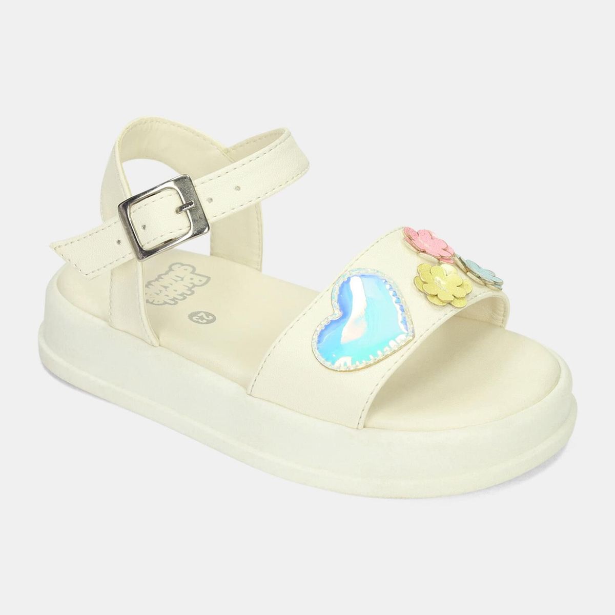 BUBBLE GUMMERS - Sandalia Para Niña Bubblegummers Blanco Taji Tatiana
