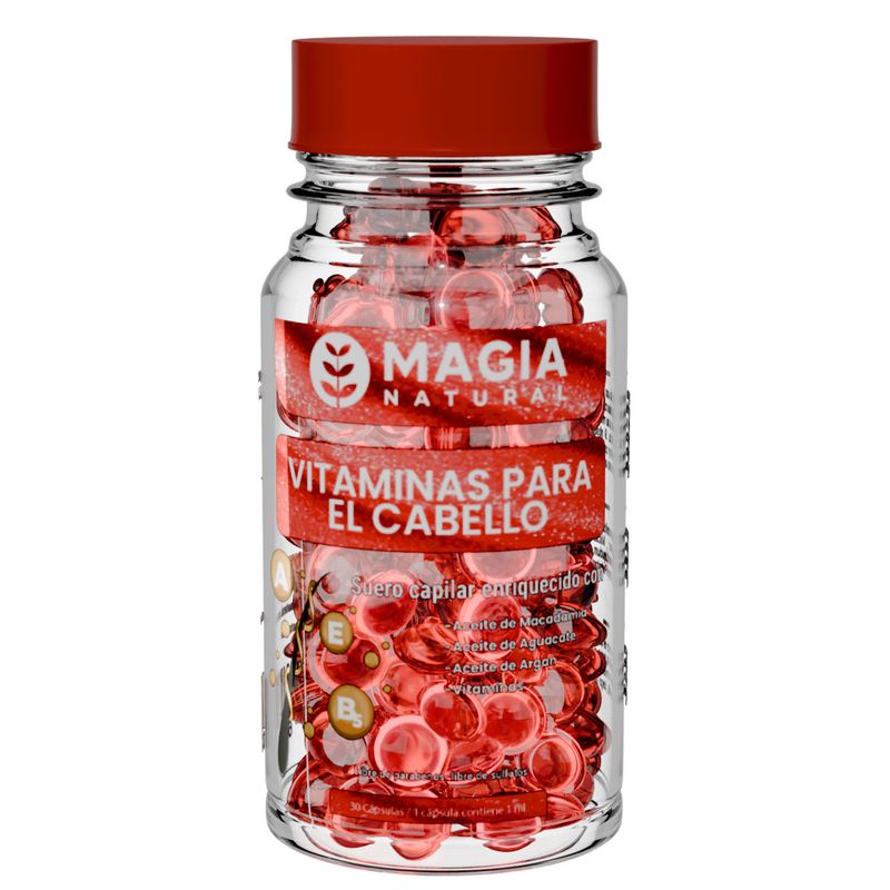 MAGIA NATURAL - Vitaminas para el Cabello 30 Caps - Magia Natural