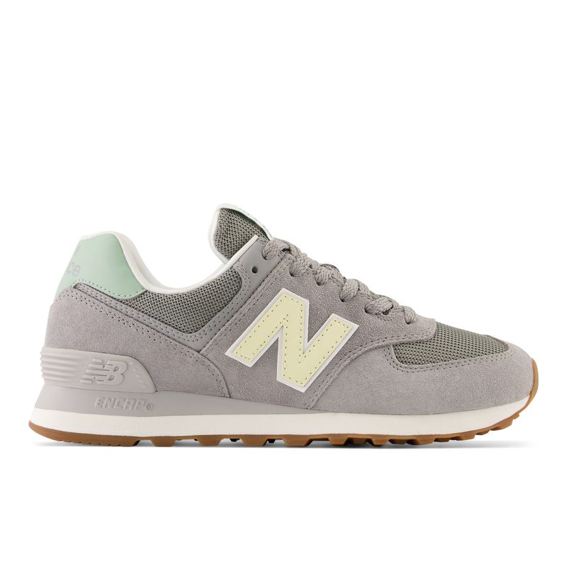 NEW BALANCE - Tenis Deportivos New Balance Original 574 Gris Para Mujer